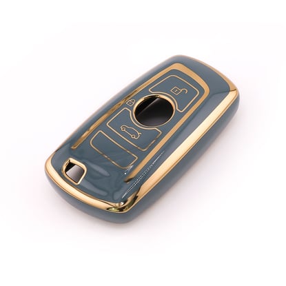New-Aftermarket-Nano-High-Quality-Cover-For-BMW-Remote-Key-3-Button-Gray-Color-BMW-A11J3---Emirates-Keys