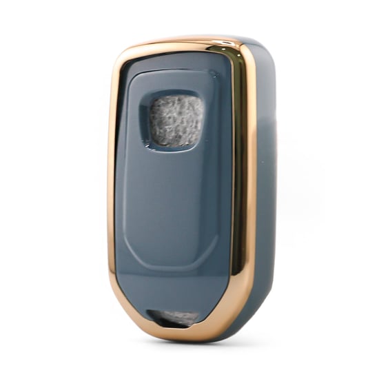 New-Aftermarket-Nano-High-Quality-Cover-For-Honda-Remote-Key-4-Button-Gray-Color-HD-A11J4B---Emirates-Keys