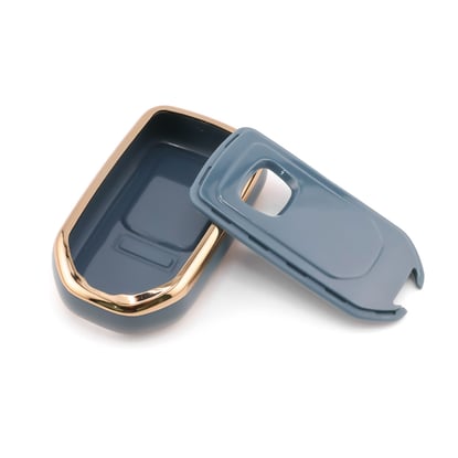 New-Aftermarket-Nano-High-Quality-Cover-For-Honda-Remote-Key-4-Button-Gray-Color-HD-A11J4B---Emirates-Keys