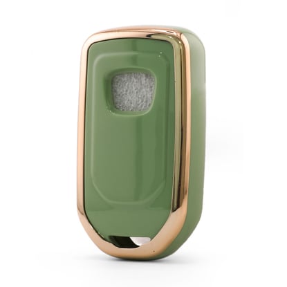 New-Aftermarket-Nano-High-Quality-Cover-For-Honda-Remote-Key-4-Button-Green-Color-HD-A11J4B---Emirates-Keys