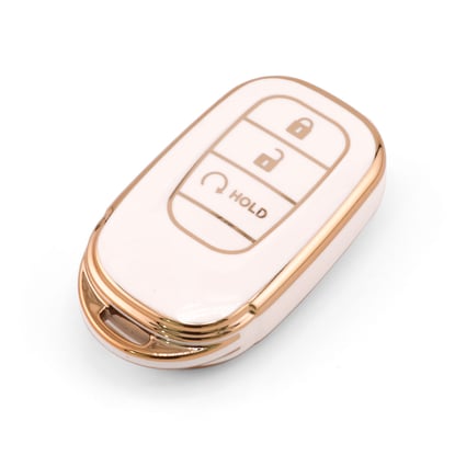 New-Aftermarket-Nano-High-Quality-Cover-For-Honda-Remote-Key-3-Button-White-Color-HD-G11J3B---Emirates-Keys