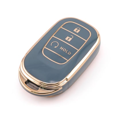 New-Aftermarket-Nano-High-Quality-Cover-For-Honda-Remote-Key-3-Button-Gray-Color-HD-G11J3B---Emirates-Keys