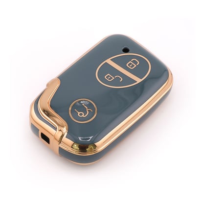 New-Aftermarket-Nano-High-Quality-Cover-For-BYD-Remote-Key-3-Button-Gray-Color-BYD-E11J3B---Emirates-Keys