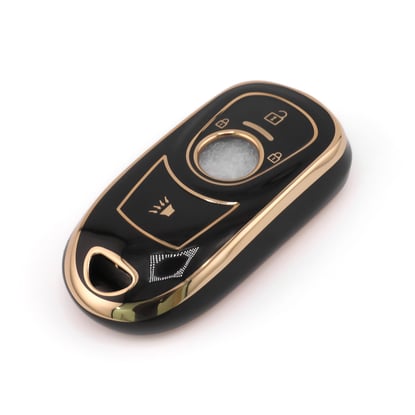 New-Aftermarket-Nano-High-Quality-Cover-For-Buick-Remote-Key-4-Button-Black-Color-BK-A11J4B---Emirates-Keys