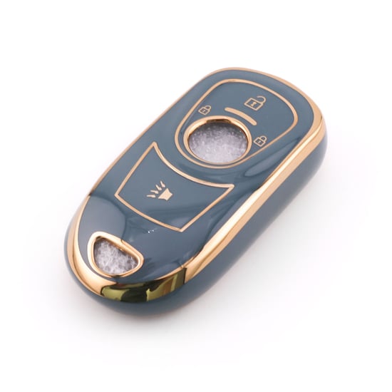 New-Aftermarket-Nano-High-Quality-Cover-For-Buick-Remote-Key-4-Button-Gray-Color-BK-A11J4B---Emirates-Keys