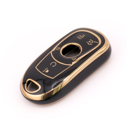 New-Aftermarket-Nano-High-Quality-Cover-For-Buick-Remote-Key-5-Button-Black-Color-BK-A11J6C---Emirates-Keys