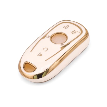 New-Aftermarket-Nano-High-Quality-Cover-For-Buick-Remote-Key-5-Button-White-Color-BK-A11J6C---Emirates-Keys