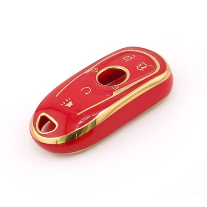 New-Aftermarket-Nano-High-Quality-Cover-For-Buick-Remote-Key-5-Button-Red-Color-BK-A11J6C---Emirates-Keys