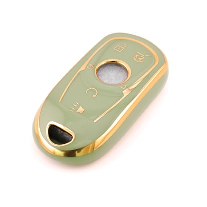 New-Aftermarket-Nano-High-Quality-Cover-For-Buick-Remote-Key-5-Button-Green-Color-BK-A11J6C---Emirates-Keys