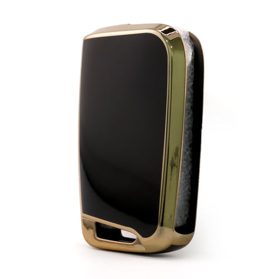 New-Aftermarket-Nano-High-Quality-Cover-For-Volkswagen-Remote-Key-4-Button-Black-Color-VW-B11J4---Emirates-Keys