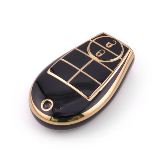 New-Aftermarket-Nano-High-Quality-Cover-For-Dodge-Remote-Key-2-Button-Black-Color-Dodge-A11J2---Emirates-Keys