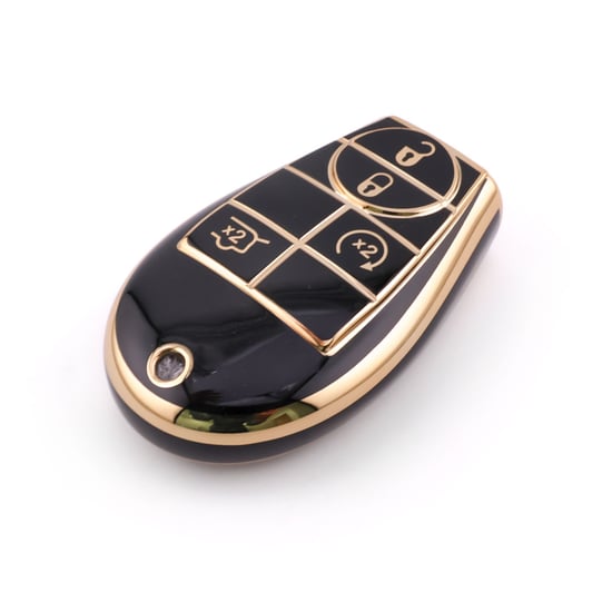New-Aftermarket-Nano-High-Quality-Cover-For-Dodge-Remote-Key-4-Button-Black-Color-Dodge-A11J4B---Emirates-Keys
