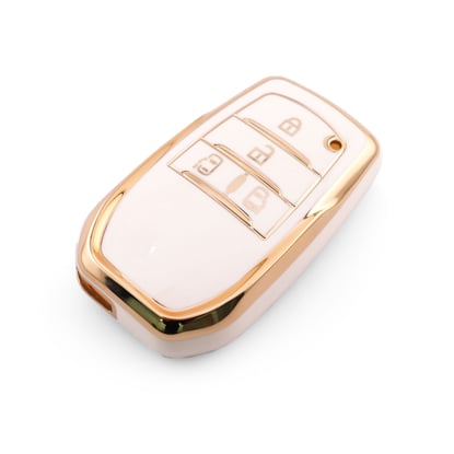 New-Aftermarket-Nano-High-Quality-Cover-For-Toyota-Remote-Key-4-Button-White-Color-TYT-A11J4BH---Emirates-Keys