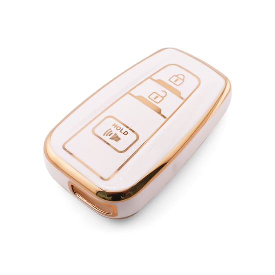 New-Aftermarket-Nano-High-Quality-Cover-For-Toyota-Remote-Key-3-Button-White-Color-TYT-B11J3B---Emirates-Keys