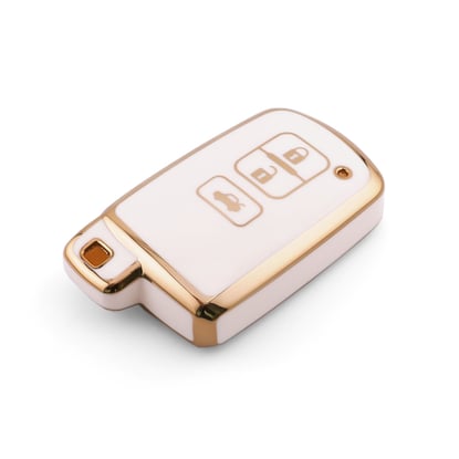 New-Aftermarket-Nano-High-Quality-Cover-For-Toyota-Remote-Key-3-Button-White-Color-TYT-D11J3A---Emirates-Keys
