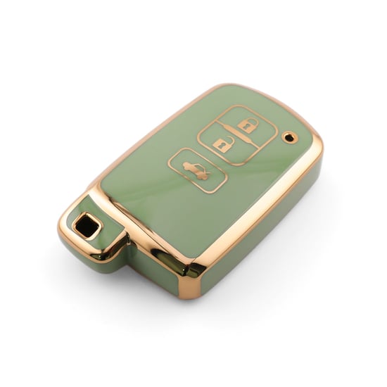 New-Aftermarket-Nano-High-Quality-Cover-For-Toyota-Remote-Key-3-Button-Green-Color-TYT-D11J3A---Emirates-Keys