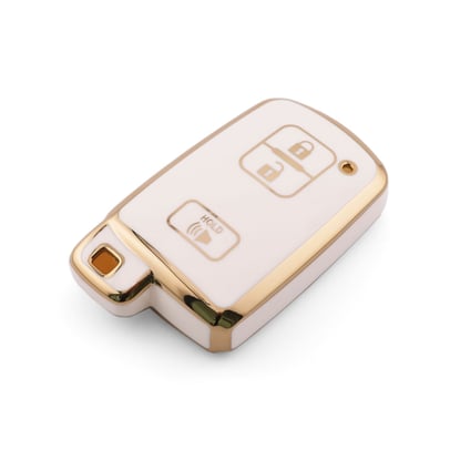 New-Aftermarket-Nano-High-Quality-Cover-For-Toyota-Remote-Key-3-Button-White-Color-TYT-D11J3B---Emirates-Keys