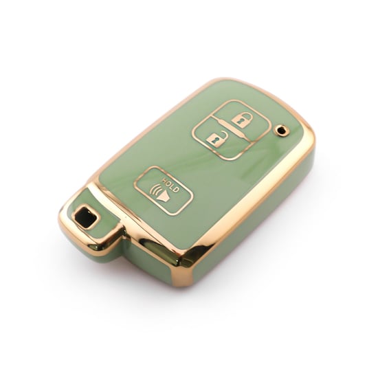 New-Aftermarket-Nano-High-Quality-Cover-For-Toyota-Remote-Key-3-Button-Green-Color-TYT-D11J3B---Emirates-Keys