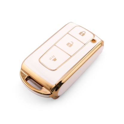 New-Aftermarket-Nano-High-Quality-Cover-For-Toyota-Remote-Key-3-Button-White-Color-TYT-M11J3A---Emirates-Keys