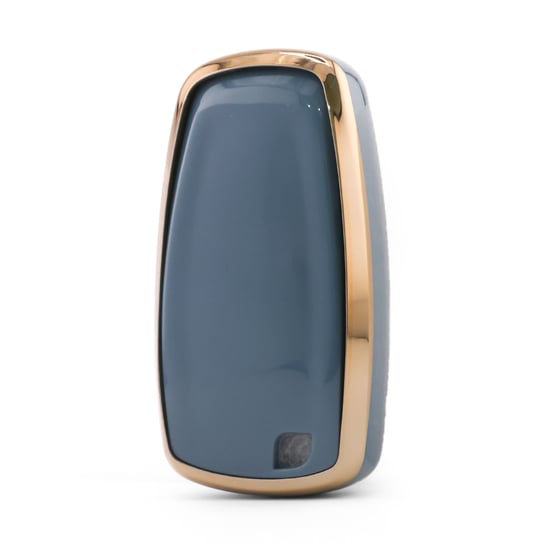 New-Aftermarket-Nano-High-Quality-Cover-For-Ford-Remote-Key-4-Button-Gray-Color-Ford-B11J4B---Emirates-Keys