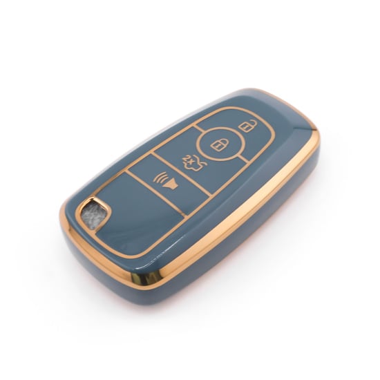 New-Aftermarket-Nano-High-Quality-Cover-For-Ford-Remote-Key-4-Button-Gray-Color-Ford-B11J4B---Emirates-Keys