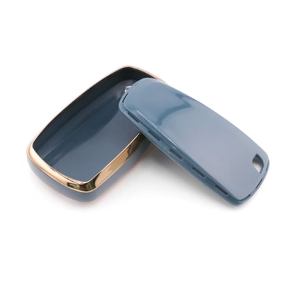 New-Aftermarket-Nano-High-Quality-Cover-For-Ford-Remote-Key-4-Button-Gray-Color-Ford-B11J4B---Emirates-Keys