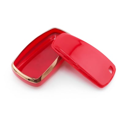 New-Aftermarket-Nano-High-Quality-Cover-For-Ford-Remote-Key-4-Button-Red-Color-Ford-B11J4B---Emirates-Keys