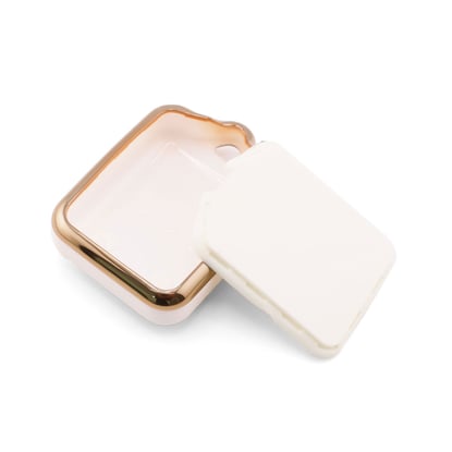 New-Aftermarket-Nano-High-Quality-Cover-For-Ford-Remote-Key-4-Button-White-Color-Ford-M11J4---Emirates-Keys