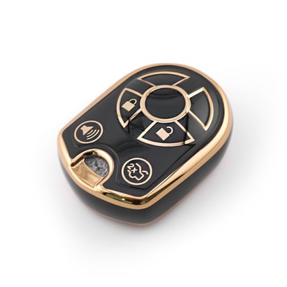 New-Aftermarket-Nano-High-Quality-Cover-For-Ford-Remote-Key-4-Button-Black-Color-Ford-K11J4---Emirates-Keys