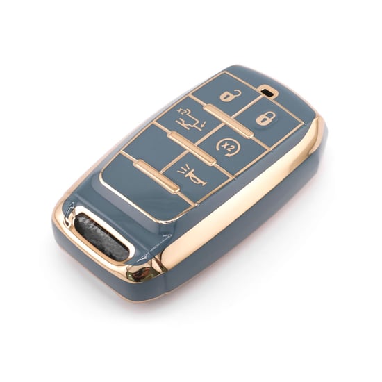 New-Aftermarket-Nano-High-Quality-Cover-For-Jeep-Remote-Key-5-Button-Gray-Color-Jeep-D11J5B---Emirates-Keys