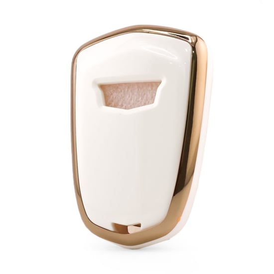 New-Aftermarket-Nano-High-Quality-Cover-For-Cadillac-Remote-Key-6-Button-White-Color-CDLC-A11J6---Emirates-Keys