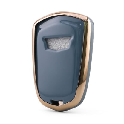 New-Aftermarket-Nano-High-Quality-Cover-For-Cadillac-Remote-Key-6-Button-Gray-Color-CDLC-A11J6---Emirates-Keys