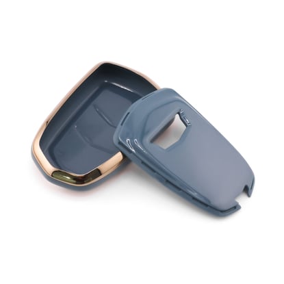New-Aftermarket-Nano-High-Quality-Cover-For-Cadillac-Remote-Key-6-Button-Gray-Color-CDLC-A11J6---Emirates-Keys