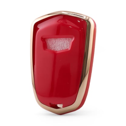 New-Aftermarket-Nano-High-Quality-Cover-For-Cadillac-Remote-Key-6-Button-Red-Color-CDLC-A11J6---Emirates-Keys