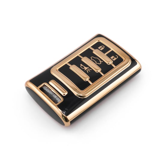 New-Aftermarket-Nano-High-Quality-Cover-For-Cadillac-Remote-Key-4-Button-Black-Color-CDLC-C11J4---Emirates-Keys