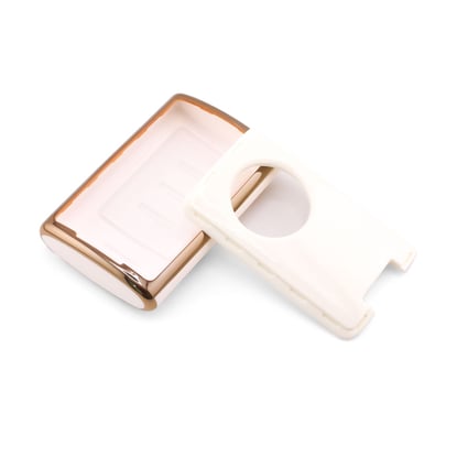 New-Aftermarket-Nano-High-Quality-Cover-For-Cadillac-Remote-Key-4-Button-White-Color-CDLC-C11J4---Emirates-Keys