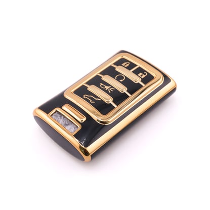 New-Aftermarket-Nano-High-Quality-Cover-For-Cadillac-Remote-Key-5-Button-Black-Color-CDLC-C11J5A---Emirates-Keys