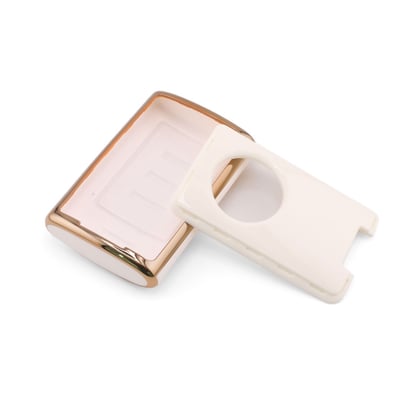 New-Aftermarket-Nano-High-Quality-Cover-For-Cadillac-Remote-Key-5-Button-White-Color-CDLC-C11J5A---Emirates-Keys