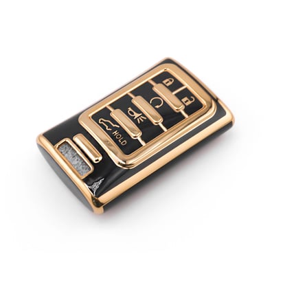 New-Aftermarket-Nano-High-Quality-Cover-For-Cadillac-Remote-Key-5-Button-Black-Color-CDLC-C11J5B---Emirates-Keys