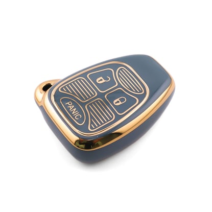 New-Aftermarket-Nano-High-Quality-Cover-For-Chrysler-Remote-Key-3-Button-Gray-Color-CRSL-A11J3A---Emirates-Keys