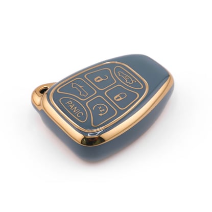 New-Aftermarket-Nano-High-Quality-Cover-For-Chrysler-Remote-Key-6-Button-Gray-Color-CRSL-A11J6---Emirates-Keys