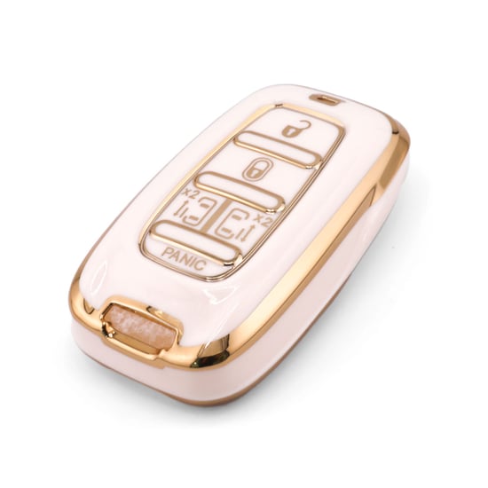 New-Aftermarket-Nano-High-Quality-Cover-For-Chrysler-Remote-Key-5-Button-White-Color-CRSL-B11J5---Emirates-Keys