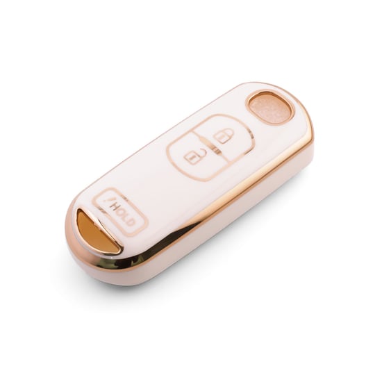 New-Aftermarket-Nano-High-Quality-Cover-For-Mazda-Remote-Key-3-Button-White-Color-MZD-A11J3B---Emirates-Keys