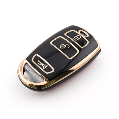 New-Aftermarket-Nano-High-Quality-Cover-For-Kia-Remote-Key-3-Button-Black-Color-KIA-Q11J---Emirates-Keys