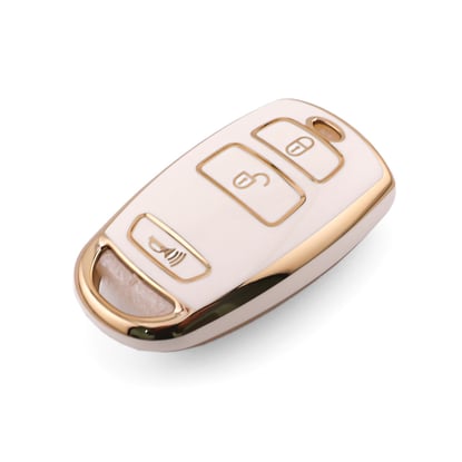 New-Aftermarket-Nano-High-Quality-Cover-For-Kia-Remote-Key-3-Button-White-Color-KIA-Q11J---Emirates-Keys
