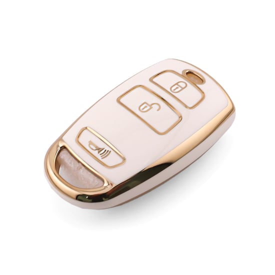 New-Aftermarket-Nano-High-Quality-Cover-For-Kia-Remote-Key-3-Button-White-Color-KIA-Q11J---Emirates-Keys