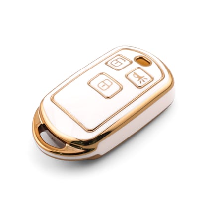 New-Aftermarket-Nano-High-Quality-Cover-For-Kia-Remote-Key-3-Button-White-Color-KIA-R11J---Emirates-Keys