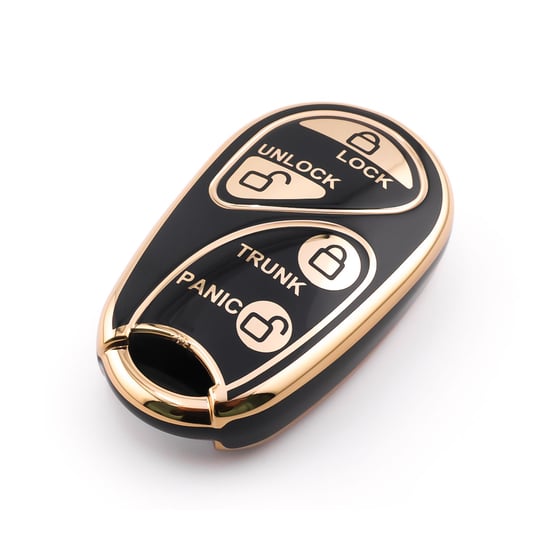New-Aftermarket-Nano-High-Quality-Cover-For-Nissan-Remote-Key-4-Button-Black-Color-NS-E11J4---Emirates-Keys
