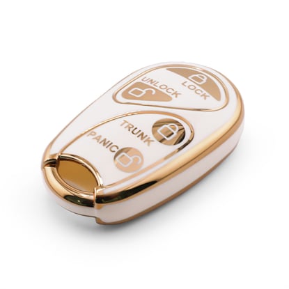 New-Aftermarket-Nano-High-Quality-Cover-For-Nissan-Remote-Key-4-Button-White-Color-NS-E11J4---Emirates-Keys