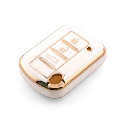 New-Aftermarket-Nano-High-Quality-Cover-For-Mitsubishi-Remote-Key-3-Button-White-Color-MSB-C11J---Emirates-Keys